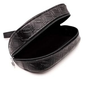 Oakley Black Soft Vault Sunglass Case Wrist Strap Wristlet Matching Microbag New